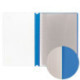 Папка с 10 прозрачными вкладышами с перфорацией, А4, пластик 0,16 мм STAFF синяя
