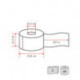 Туалетная бумага Tork SmartOne T8 472115/472242 рулонная 2-слойная 207 м 6 рул/уп