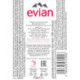 Вода минеральная Evian негазированная 0.5 литра 24 штуки в упаковке