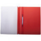 Cкоросшиватель пластик. OfficeSpace, А4, 160мкм, красная с прозр. верхом