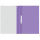 Cкоросшиватель пластик. OfficeSpace, А4, 160мкм, фиолетовая с прозр. верхом