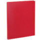 Папка с пружинным cкоросшивателем OfficeSpace, 15мм, 500мкм, красная