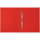 Папка с пружинным cкоросшивателем OfficeSpace, 15мм, 500мкм, красная