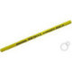 Карандаш чернографитный HB, без ластика, заточен, желтый, дерево, круглый, диаметр грифеля 1,85 мм, индив. маркировка