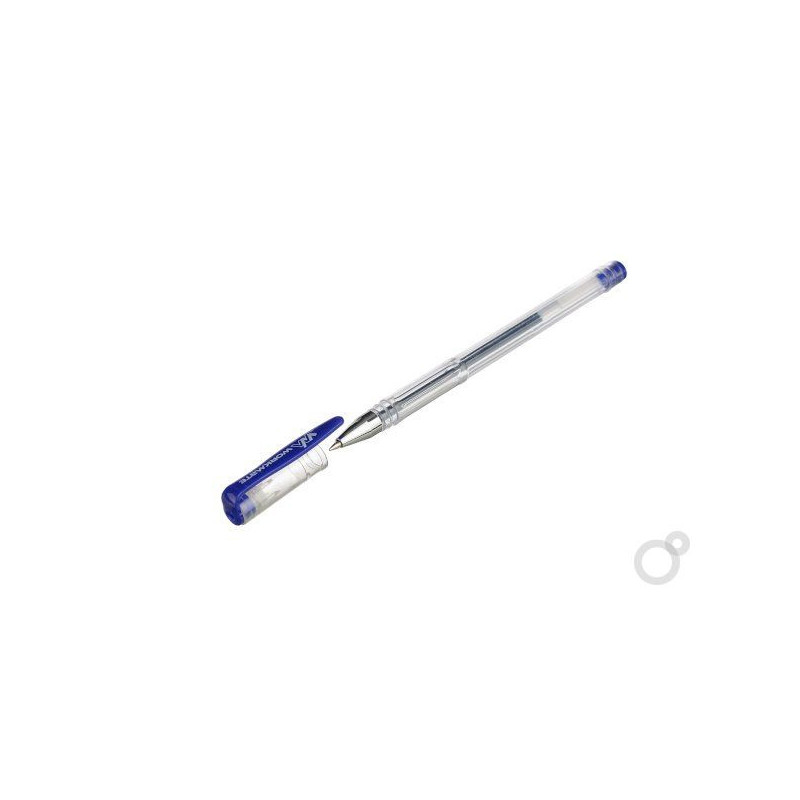 Ручка гелевая синяя, 0,5 мм, (без лого) 049002402