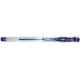 Ручка гелевая синяя, 0,5 мм, (без лого) 049002402