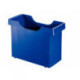 Короб архивный для подвесных папок Leitz Plus А4 пластиковый синий нескладной
