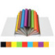 Цветная бумага A4, ArtSpace "Волшебная", 10 листов, 10 цветов, газетная, мелованная "Филин"