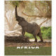 Тетрадь 96л., А5, клетка ArtSpace "Животные. Nature of Africa", эконом