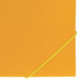 Папка на резинках BRAUBERG "Contract", желтая, до 300 листов, 0,5 мм, бизнес-класс, 221800