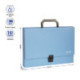 Папка-портфель  1 отделение Berlingo "Standard", A4, 325*230*35мм, 1000мкм, синяя