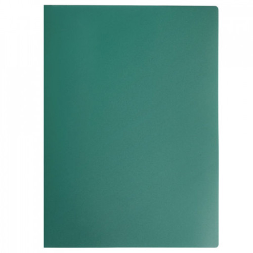 Папка на 2 кольцах STAFF, 40 мм, зеленая, до 300 листов, 0,5 мм, 225723