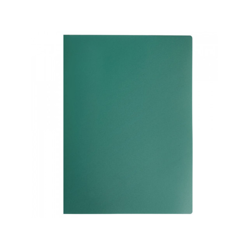 Папка на 2 кольцах STAFF, 40 мм, зеленая, до 300 листов, 0,5 мм, 225723