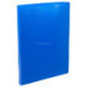 Папка метал.зажим Buro -ECB04CBLUE A4 пластик 0.5мм синий