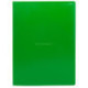 Папка-cкоросшиватель пружинный, A4, 500мкм, пластик, зеленая, Buro