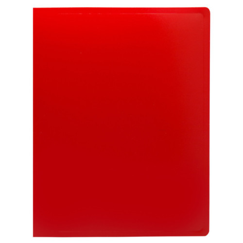 Папка-cкоросшиватель пружинный, A4, 500мкм, пластик, красная, Buro