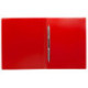 Папка-cкоросшиватель пружинный, A4, 500мкм, пластик, красная, Buro