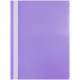 Cкоросшиватель пластик. OfficeSpace, А4, 120мкм, фиолетовая с прозр. верхом