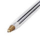 Ручка шариковая OfficeSpace черная (толщина линии 0.5 мм)