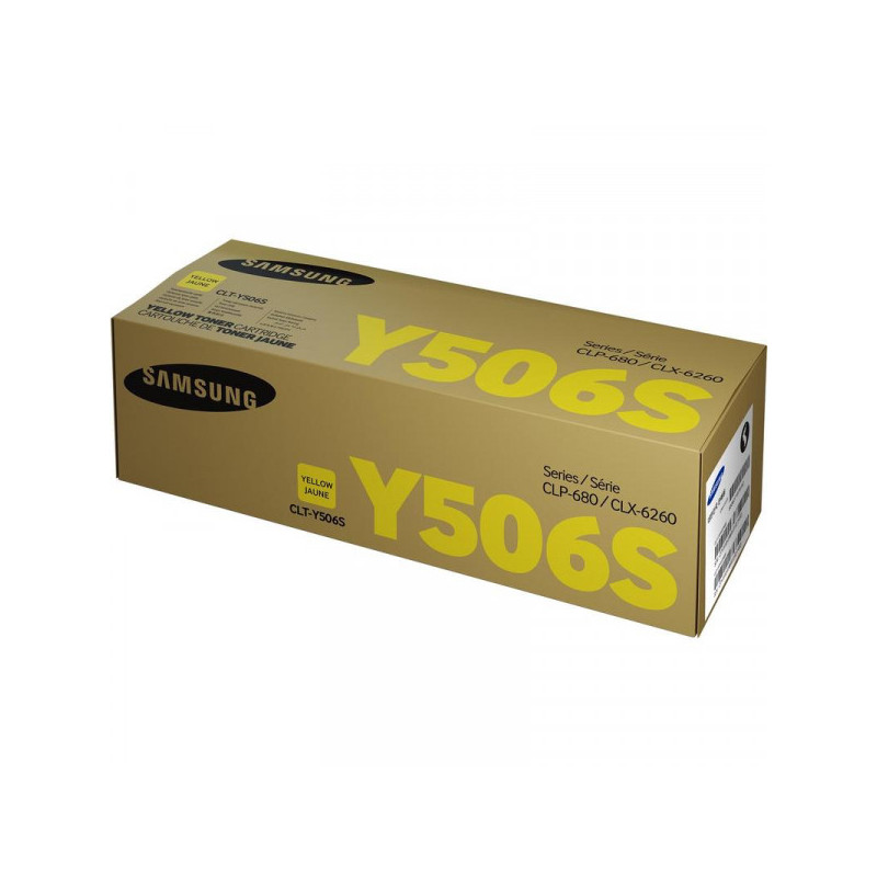 Тонер-картридж Samsung CLT-Y506S (SU526A) желтый для CLP-680 CLX-6260