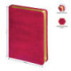Ежедневник недатир. A6, 160л., кожзам, Berlingo "xGold", зол. срез, фуксия