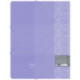 Папка на резинке Berlingo "Starlight S" А4, 600мкм, фиолетовая, с рисунком