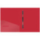 Папка с пружинным скоросшивателем Berlingo "Soft Touch", 17мм, 700мкм, красная, с внутр. карманом