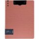 Папка-планшет с зажимом Berlingo "Instinct", A4, пластик (полифом), фламинго/черный