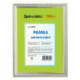 Рамка 15х20 см, пластик, багет 16 мм, BRAUBERG "HIT5", серебро с двойной позолотой, стекло, 391067