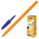 Ручка шариковая BIC Orange синий 0,35мм Франция