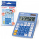 Калькулятор STAFF настольный STF-8328, ГОЛУБОЙ, 8 разрядов, двойное питание, 145х103 мм, 250294