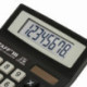 Калькулятор STAFF STF-8008, 8-разрядный черный, двойное питание