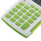 Калькулятор STAFF карманный STF-6238, белый, с зелёными кнопками, 8 разрядов, двойное питание, 104х63 мм, блистер, 250283