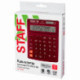 Калькулятор настольный STAFF STF-444-12-WR (199x153 мм), 12 разрядов, двойное питание, БОРДОВЫЙ, 250465