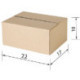 Короб картонный, длина 220 х ширина 170 х высота 100 мм, марка Т22, профиль В, FEFCO 0201 / ГОСТ, исполнение А, 440059
