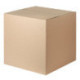 Короб картонный, длина 400 х ширина 400 х высота 400 мм, марка Т23, профиль В, FEFCO 0201 / ГОСТ, исполнение А