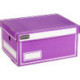 Короб архивный Attache гофрокартон фиолетовый 240х320х160 мм