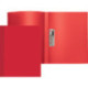 Папка с зажимом A4, 500мкм, 15мм, пластик, непрозрачная красная, Attomex