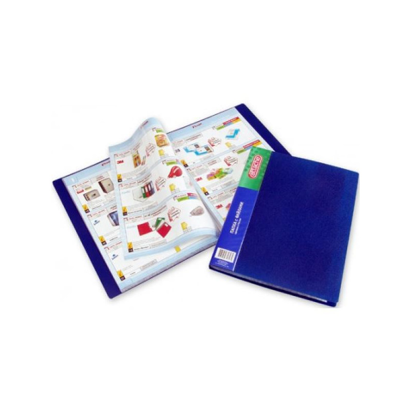 Папка файлов ATTACHE КТ-20/07 синяя Россия