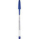 Ручка шариковая синяя, 0,3 мм, 0,7 мм, прозрачный, Attomex