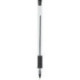 Ручка шариковая черная, манжетка, 0,3 мм, 0,7 мм, масляная, игольчатый узел