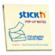 Cамоклеящийся блок STICK`N, 76x76, желтый пастель, Z-блок, 100 листов