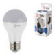 Лампа светодиодная ЭРА, 11 (100) Вт, цоколь E27, грушевидная, холодный белый свет, 30000 ч., LED smdA60-10w-840-E27, Б0020533
