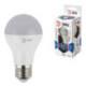 Лампа светодиодная ЭРА, 11 (100) Вт, цоколь E27, грушевидная, холодный белый свет, 30000 ч., LED smdA60-10w-840-E27, Б0020533