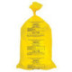 Мешки для мусора медицинские, в пачке 50 шт., класс Б (желтые), 80 л, 70х80 см, 15 мкм, АКВИКОМП