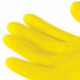 Перчатки хозяйственные латексные ЛАЙМА "Стандарт", МНОГОРАЗОВЫЕ, хлопчатобумажное напыление, размер М (средний), 600353
