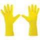 Перчатки хозяйственные латексные ЛАЙМА "Стандарт", МНОГОРАЗОВЫЕ, хлопчатобумажное напыление, размер М (средний), 600353