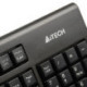 Клавиатура + мышь A4 7100N клав:черный мышь:черный USB беспроводная