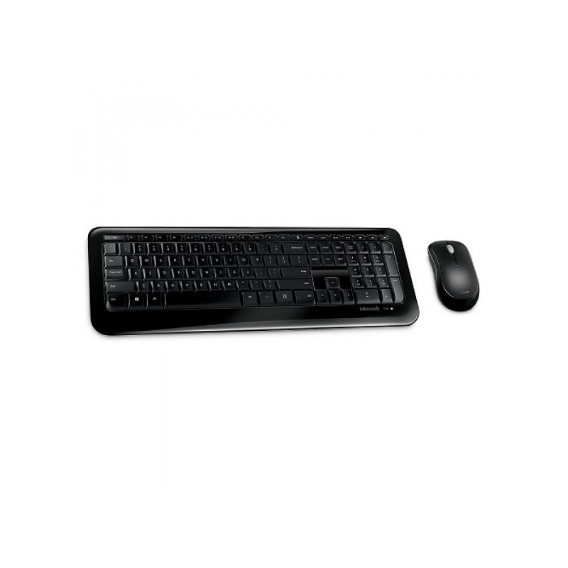 Клавиатура + мышь Microsoft 850 клав:черный мышь:черный USB беспроводная Multimedia