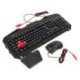 Клавиатура + мышь A4 Bloody Q2100/B2100 (Q210+Q9) черный USB Multimedia Gamer LED